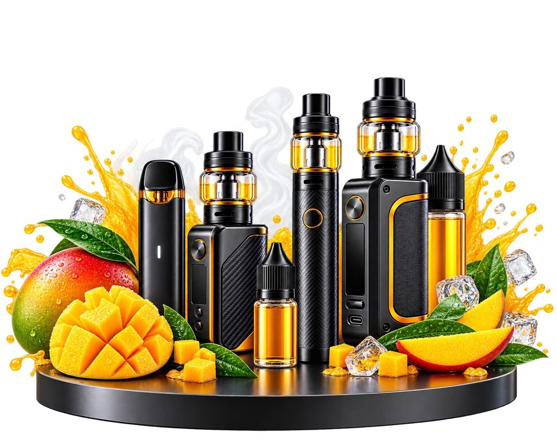 Mango E-Zigaretten, Liquids und Aromen