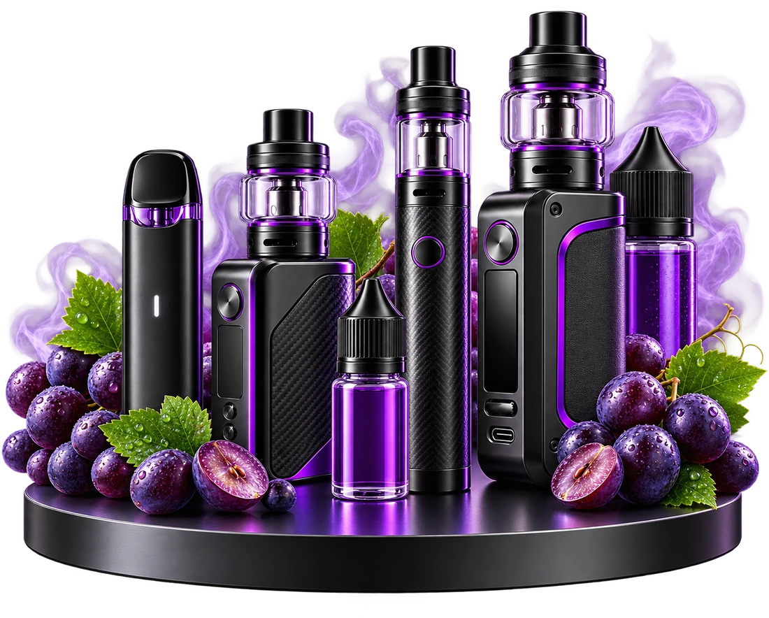 Traube E-Zigaretten, Liquids und Aromen